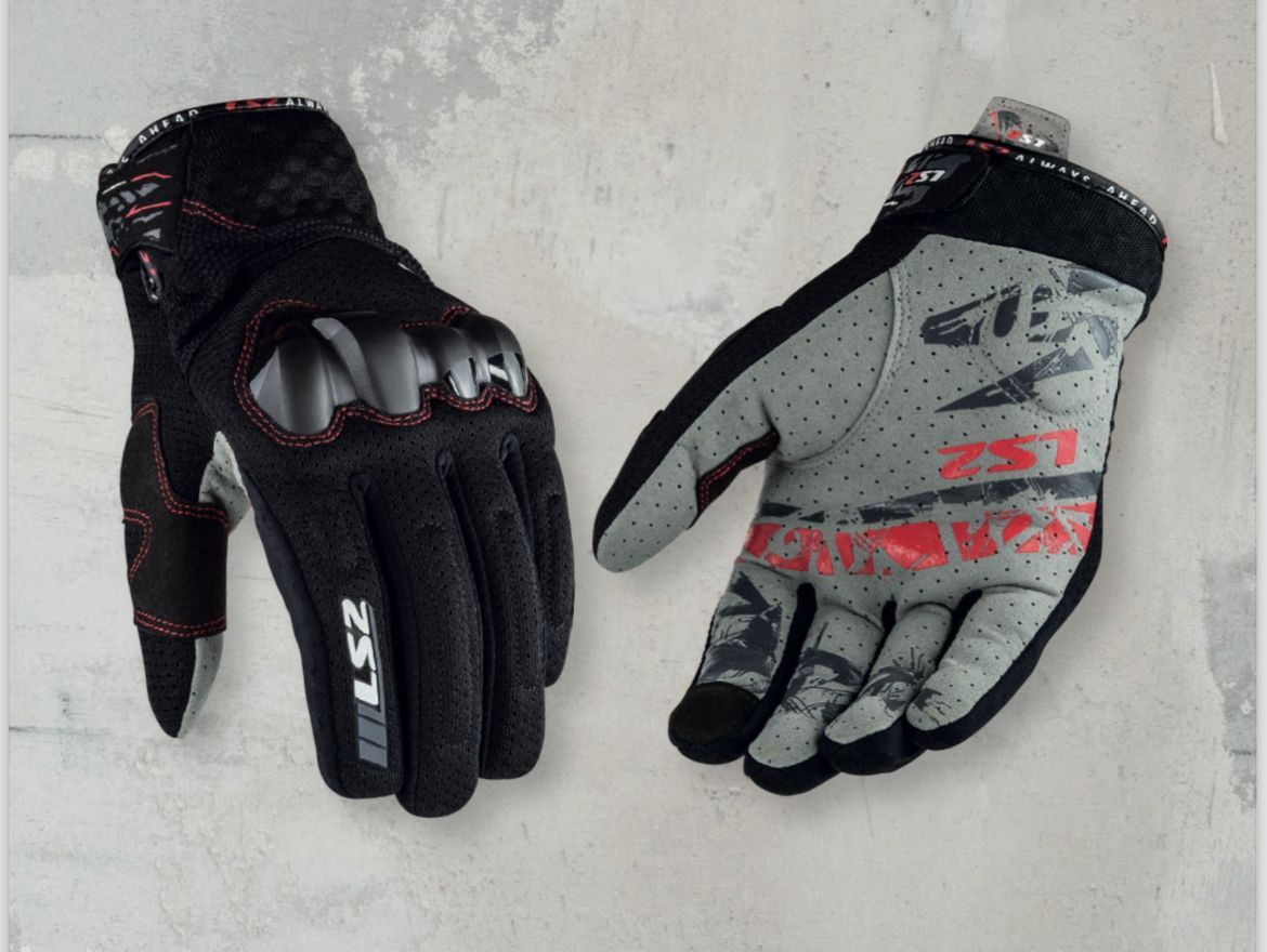 Guante LS2 Chaki Black