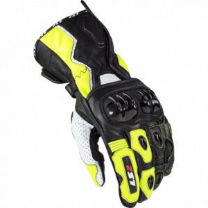 Guantes LS2 SWIFT RACING amarillo fluor/negro