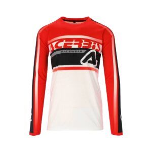 Cojunto Cross/Trial ACERBIS MX LINEAR Negro/blanco/rojo