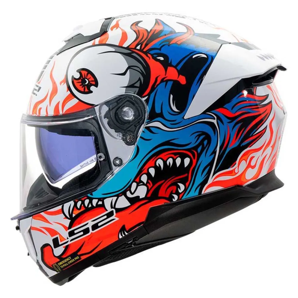 Casco integral LS2 FF808 Stream II INFERNO