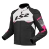 ChaquetaLS2 Apex Lady negro / blanco / rosa
