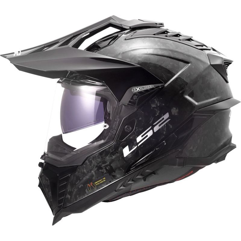 CASCO LS2 MX701 EXPLORER CARBON FORGED CARBONO