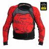 Peto integral Unik infantil Negro/Rojo