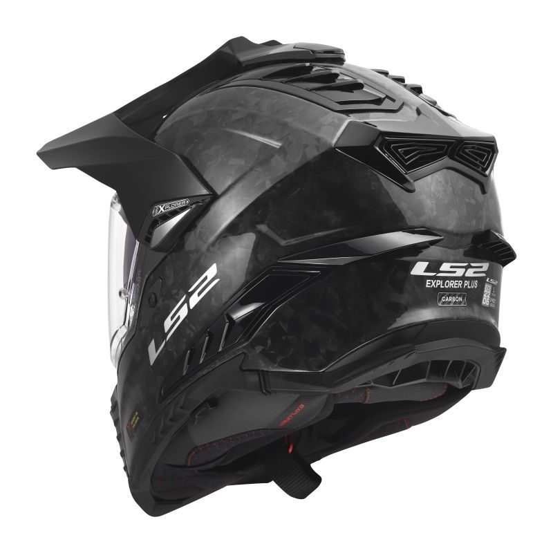 CASCO LS2 MX701 EXPLORER CARBON FORGED CARBONO - Imagen 3