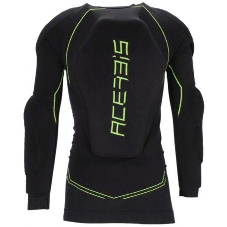 PETO ACERBIS DENSITY NEGRO AMARILLO FLUOR - Imagen 2