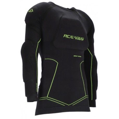 PETO ACERBIS DENSITY NEGRO AMARILLO FLUOR