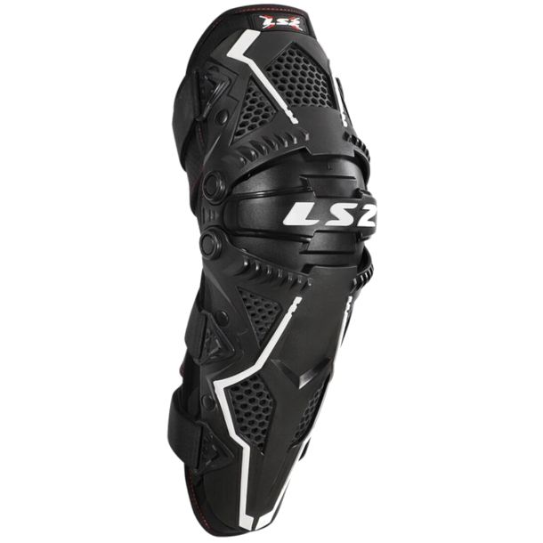 RODILLERAS LS2 FORTRESS NEGRO - Imagen 2