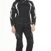 Chaqueta mujer RST Ventilated Brooklyn -TALLA XL- Negra/blanca