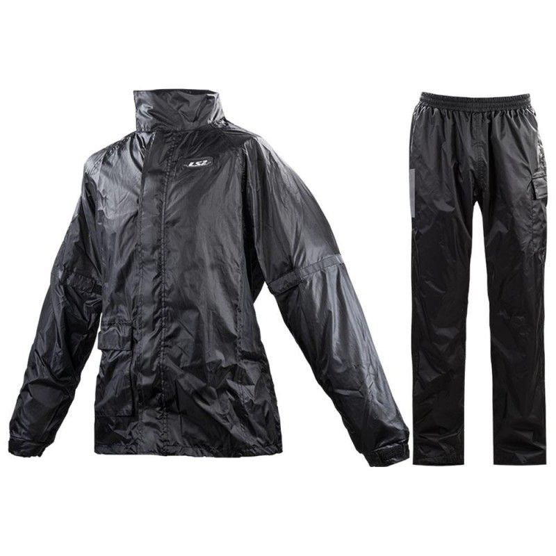 Traje Impermeable Mujer LS2 Tonic Negro