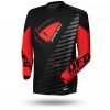 Conjunto Motocross UFO Kimura (Camiseta + Pantalón) Negro/Rojo