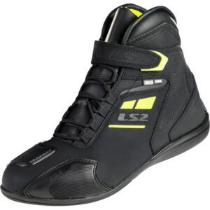 Botas Zapatillas LS2 Garra WATERPROOF negro/amarillo/fluor